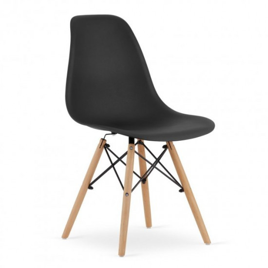 Dining chair Iris for the kitchen black Dining chair Iris for the kitchen black
