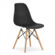 Dining chair Iris for the kitchen black Dining chair Iris for the kitchen black