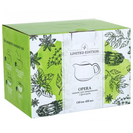 Чайник заварочный красный Limited Edition Opera 450 мл Чайник заварочный красный Limited Edition Opera 450 мл