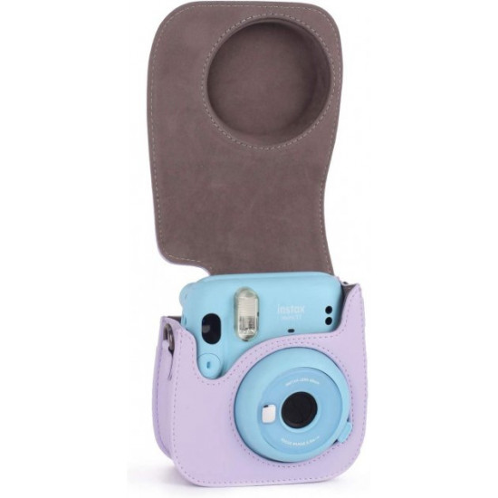 Чехол для фотоаппарата Fujifilm Instax Mini 11 - Фиолетовый Чехол для фотоаппарата Fujifilm Instax Mini 11 - Фиолетовый