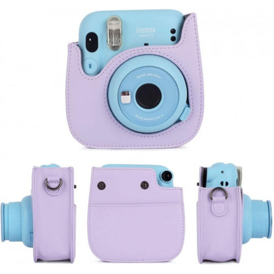 Чехол для фотоаппарата Fujifilm Instax Mini 11 - Фиолетовый Чехол для фотоаппарата Fujifilm Instax Mini 11 - Фиолетовый