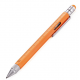 Troika Construction multi-tasking ballpoint pen with stylus; ruler; screwdriver and level; orange Troika Construction multi-tasking ballpoint pen with stylus; ruler; screwdriver and level; orange