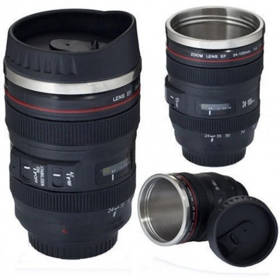 Термокружка в виде объектива EF 24 - 105 mm Термокружка в виде объектива EF 24 - 105 mm