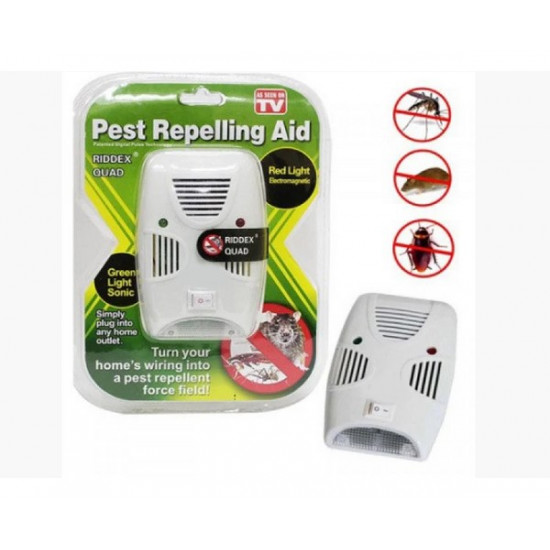 Отпугиватель электронный от комаров Pest Repelling Aid Riddex Quad Отпугиватель электронный от комаров Pest Repelling Aid Riddex Quad