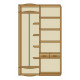 Hallway Isabel MDF lining profile Section 1.2 (with pipe) MAXI-FURNITURE Alder (11186) Hallway Isabel MDF lining profile Section 1.2 (with pipe) MAXI-FURNITURE Alder (11186)