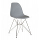 Kitchen chair 8056A LINO metal/plastic EuroDom gray Kitchen chair 8056A LINO metal/plastic EuroDom gray