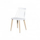 Kitchen chair DAY 8311A wood/plastic EuroDom white Kitchen chair DAY 8311A wood/plastic EuroDom white
