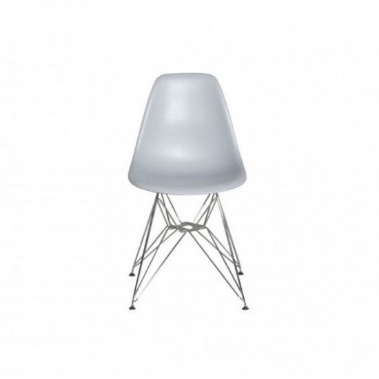 Kitchen chair 8056A LINO metal/plastic EuroDom gray Kitchen chair 8056A LINO metal/plastic EuroDom gray