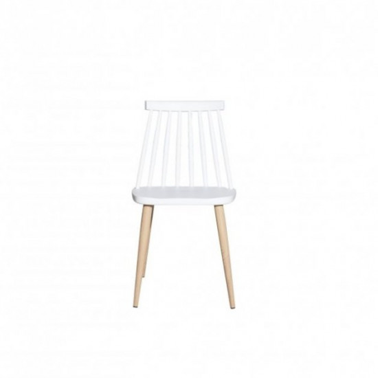 Kitchen chair DAY 8311A wood/plastic EuroDom white Kitchen chair DAY 8311A wood/plastic EuroDom white