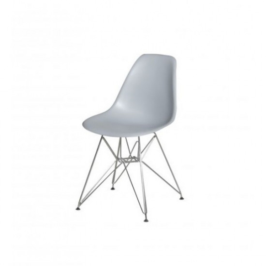 Kitchen chair 8056A LINO metal/plastic EuroDom gray Kitchen chair 8056A LINO metal/plastic EuroDom gray