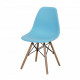 Kitchen chair ENZO DS-913 frame wood/metal seat plastic EuroDom blue Kitchen chair ENZO DS-913 frame wood/metal seat plastic EuroDom blue