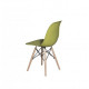 Kitchen chair ENZO DS-913 frame wood/metal seat plastic EuroDom olive Kitchen chair ENZO DS-913 frame wood/metal seat plastic EuroDom olive