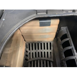 Дров'яна піч кухня з духовкою DUVAL EK-4010