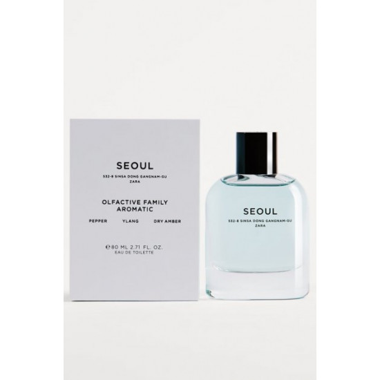 Eau de toilette for men Zara Seoul parfum 80 ml Eau de toilette for men Zara Seoul parfum 80 ml