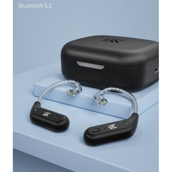 Bluetooth-модуль KZ AZ09 із завушинами (C pin) 2 шт Чорний Bluetooth-модуль KZ AZ09 із завушинами (C pin) 2 шт Чорний