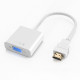  Кабель переходник SUNROZ HDMI - VGA адаптер, Белый (A48367)