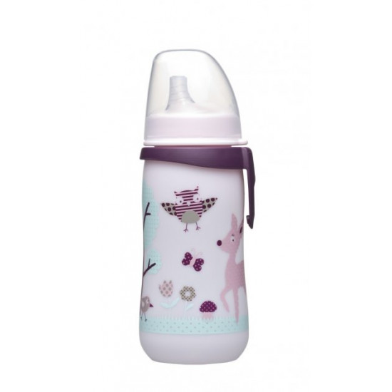 Поильник Nip PP First cup, бордовий, 330 мл (35050) Поильник Nip PP First cup, бордовий, 330 мл (35050)