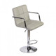 Барный стул HATTA Dublin Arm Eco Chrome Серый Барный стул HATTA Dublin Arm Eco Chrome Серый