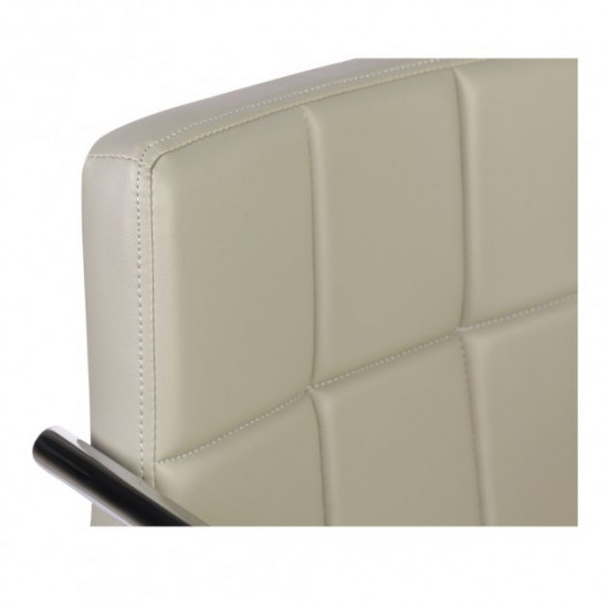 Барный стул HATTA Dublin Arm Eco Chrome Серый Барный стул HATTA Dublin Arm Eco Chrome Серый