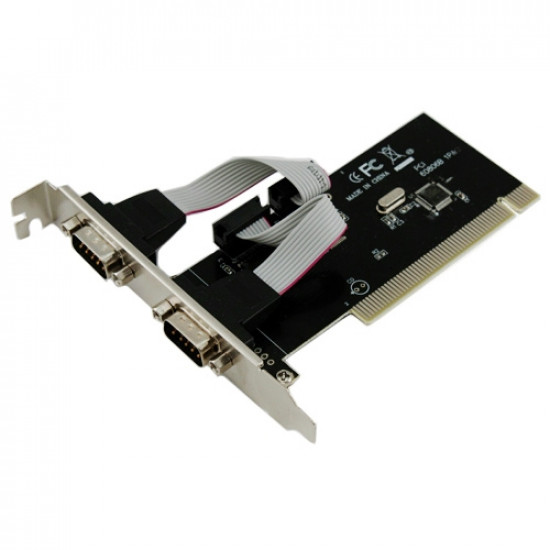 Контроллер PCI переходник на 2 RS232 DB9 COM-порта Контроллер PCI переходник на 2 RS232 DB9 COM-порта