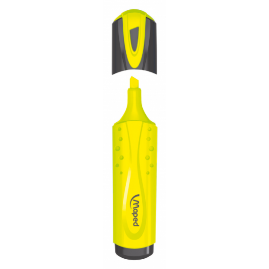 Текст маркер Maped Fluo Peps Classic жовтий (MP.742534) Текст маркер Maped Fluo Peps Classic жовтий (MP.742534)