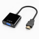 Adapter cable SUNROZ HDMI - VGA adapter, Black (A48366)