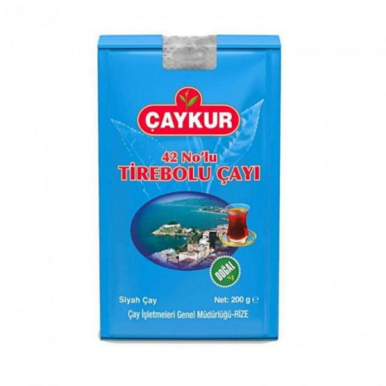 Чай турецкий чёрный Tirebolu Cay Caykur, 200 г Чай турецкий чёрный Tirebolu Cay Caykur, 200 г