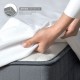 Waterproof mattress cover IDEIA 200x200 with elastic band around the perimeter Aqua-Stop Lux Waterproof mattress cover IDEIA 200x200 with elastic band around the perimeter Aqua-Stop Lux