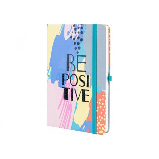 Блокнот Optima Be Positive тверда обкладинка лінія 120 сторінок (O20812-37) Блокнот Optima Be Positive тверда обкладинка лінія 120 сторінок (O20812-37)