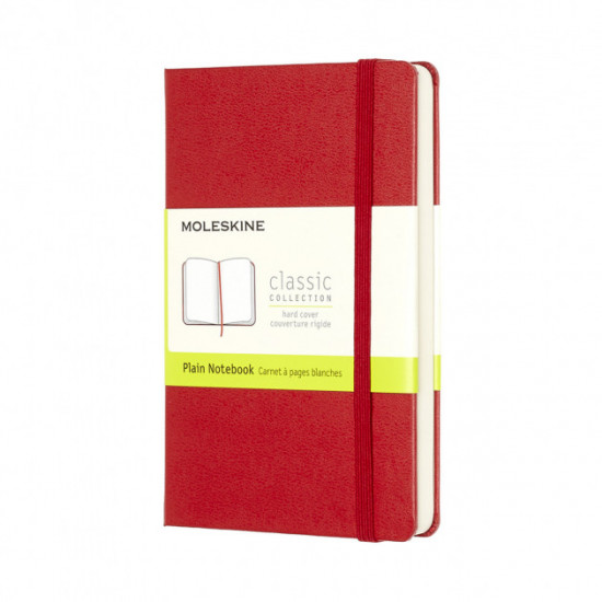 Блокнот Moleskine Classic середній нелінований червоний (QP062F2) Блокнот Moleskine Classic середній нелінований червоний (QP062F2)