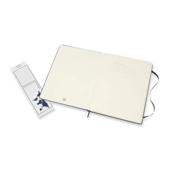 Блокнот Moleskine Classic большой нелинованный сапфир (QP092B20) Блокнот Moleskine Classic большой нелинованный сапфир (QP092B20)