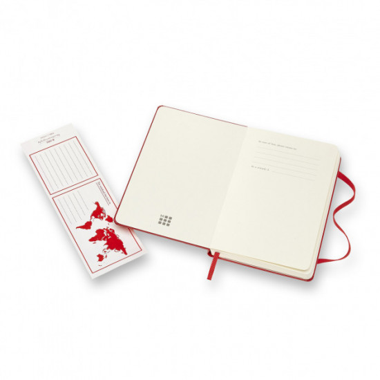 Блокнот Moleskine Classic середній нелінований червоний (QP062F2) Блокнот Moleskine Classic середній нелінований червоний (QP062F2)