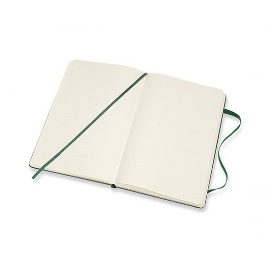 Moleskine Classic Notebook Middle Dot Myrtle Green (QP066K15) Moleskine Classic Notebook Middle Dot Myrtle Green (QP066K15)