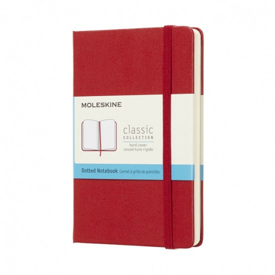 Блокнот Moleskine Classic средний точка красный (QP066F2) Блокнот Moleskine Classic средний точка красный (QP066F2)