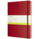  Блокнот Moleskine Classic большой нелинованный красный (QP092F2)