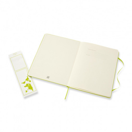Блокнот Moleskine Classic большой нелинованный лимонный зеленый (QP092C2) Блокнот Moleskine Classic большой нелинованный лимонный зеленый (QP092C2)