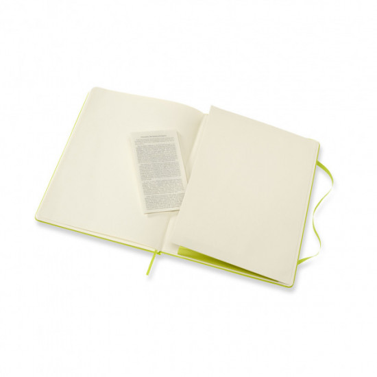 Блокнот Moleskine Classic большой нелинованный лимонный зеленый (QP092C2) Блокнот Moleskine Classic большой нелинованный лимонный зеленый (QP092C2)