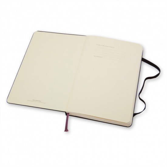 Блокнот Moleskine Classic средний нелинованные черный (QP062) Блокнот Moleskine Classic средний нелинованные черный (QP062)