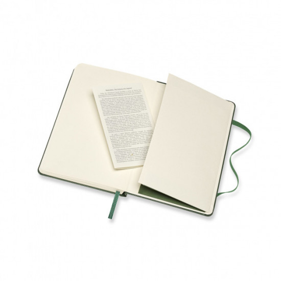 Блокнот Moleskine Classic средний нелинованный миртовый зеленый (QP062K15) Блокнот Moleskine Classic средний нелинованный миртовый зеленый (QP062K15)