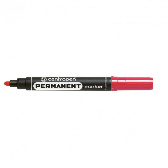 Marker Centropen Permanent 2.5 mm round Red (01847) Marker Centropen Permanent 2.5 mm round Red (01847)