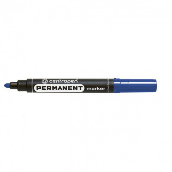 Marker Centropen Permanent 2.5 mm round Blue (01848) Marker Centropen Permanent 2.5 mm round Blue (01848)