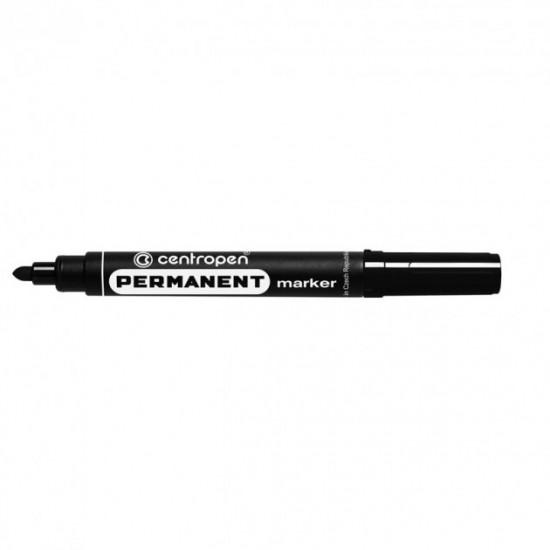 Маркер Centropen Permanent 2.5 мм круглый Черный (01849) Маркер Centropen Permanent 2.5 мм круглый Черный (01849)