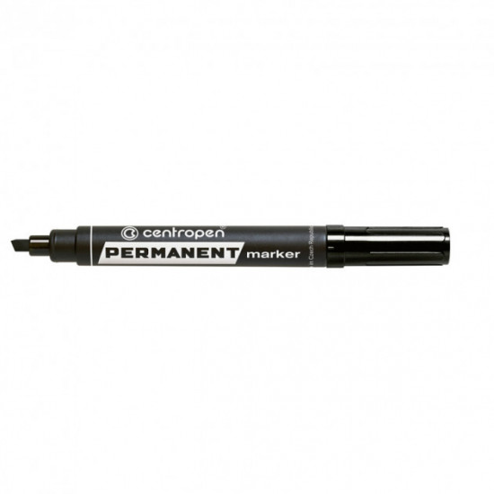 Marker Centropen Permanent 1-4.6 mm wedge-shaped Black (01852) Marker Centropen Permanent 1-4.6 mm wedge-shaped Black (01852)