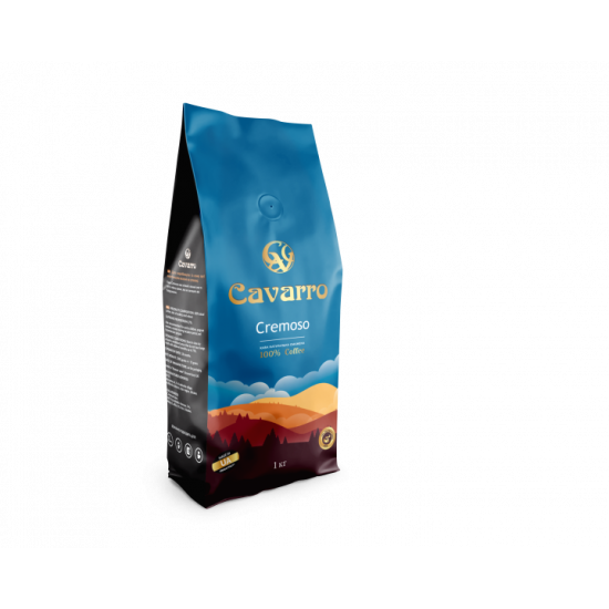 Coffee beans CAVARRO СREMOSO 1kg Coffee beans CAVARRO СREMOSO 1kg