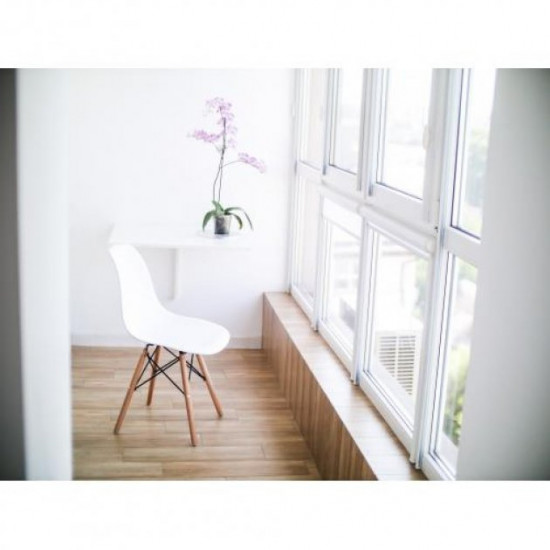 Chair Bonro B-173 FULL KD white Chair Bonro B-173 FULL KD white