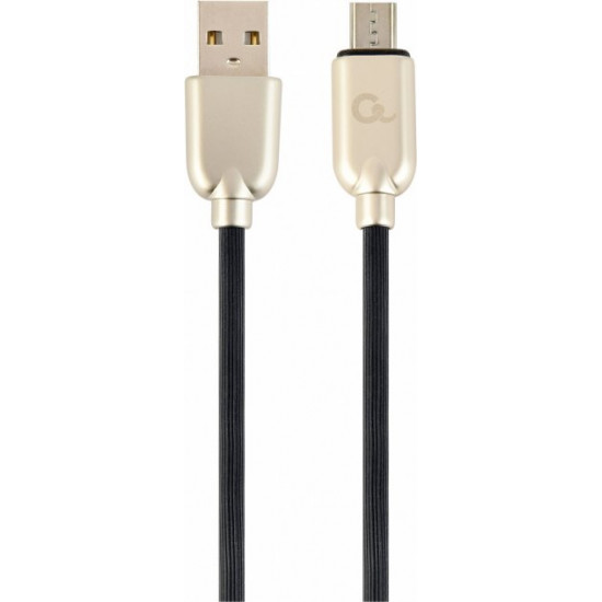 Кабель Cablexpert USB - MicroUSB 2 м Black (CC-USB2R-AMmBM-2M) Кабель Cablexpert USB - MicroUSB 2 м Black (CC-USB2R-AMmBM-2M)