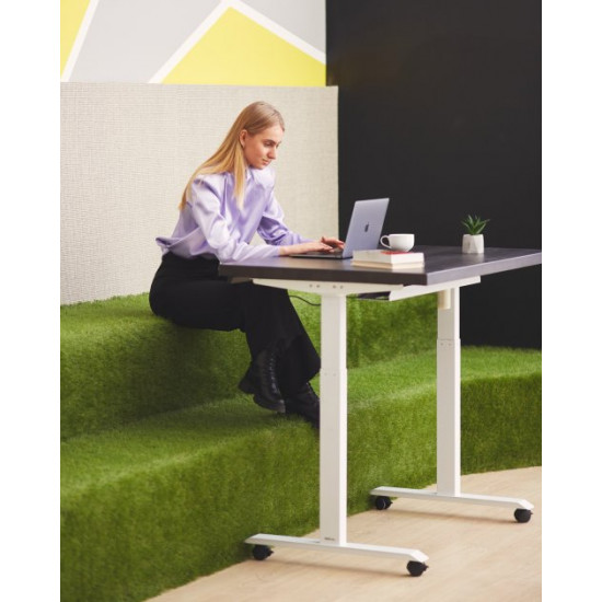 Стол с регулировкой высоты SMART STIL 2W-DSPB14070 140x70 бело-чёрный Стол с регулировкой высоты SMART STIL 2W-DSPB14070 140x70 бело-чёрный