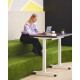 Стол с регулировкой высоты SMART STIL 2W-DSPB14070 140x70 бело-чёрный Стол с регулировкой высоты SMART STIL 2W-DSPB14070 140x70 бело-чёрный