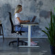 Стол с регулировкой высоты SMART STIL 2W-DSPB14070 140x70 бело-чёрный Стол с регулировкой высоты SMART STIL 2W-DSPB14070 140x70 бело-чёрный