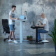 Стол с регулировкой высоты SMART STIL 2W-DSPB14070 140x70 бело-чёрный Стол с регулировкой высоты SMART STIL 2W-DSPB14070 140x70 бело-чёрный